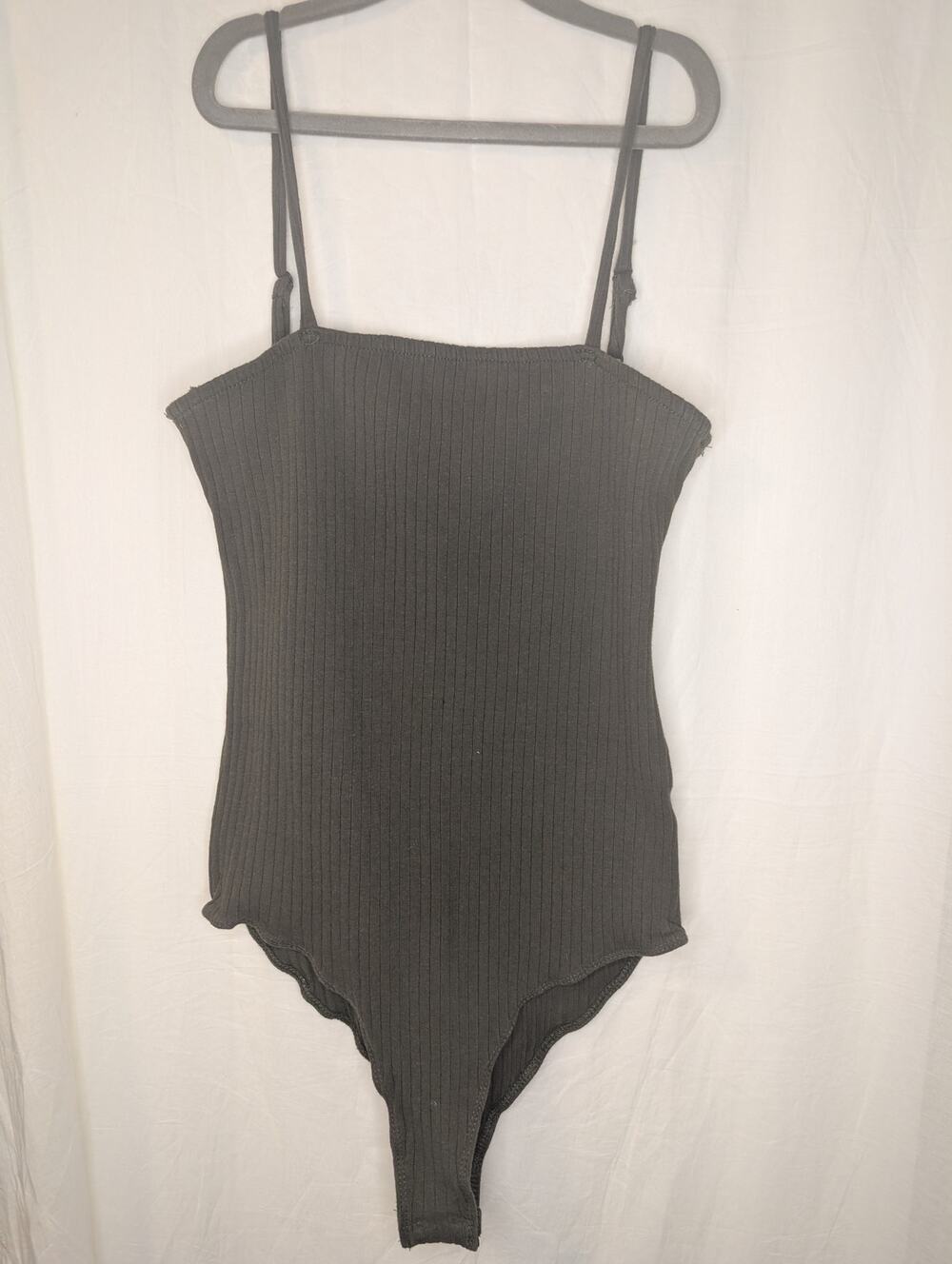 Forest Green ribbed bodysuit